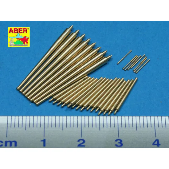 Barrels for Pola crusier 1/350 Aber 350-L50