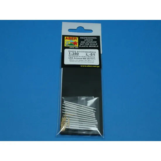 Barrels for Arizona 1/350 Aber 350-L51