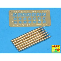 Set of 6 Japan torpedoes Type 93 1/350 Aber 350-L60