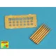 Set of 6 US torpedoes 53,3cm (21in) Mk.15 1/350 Aber 350-L63