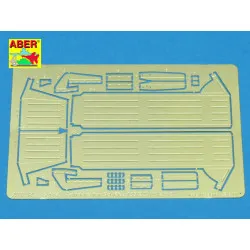 Fenders for Sd.Kfz. 138/2 Hetzer (all versions) 1/35 Aber 35-114