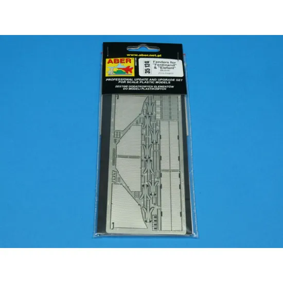 Fenders for Sd.Kfz. 184 - Ferdinand & Elefant 1/35 Aber 35-124