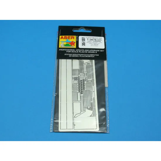Russian medium tank T-34/76 model1940 Vol.2 - fenders 1/35 Aber 35-137