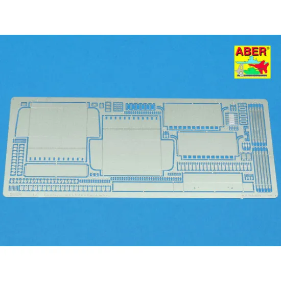 Russian heavy tank KV-I Vol.5 - tool boxes for late fenders 1/35 Aber 35-147
