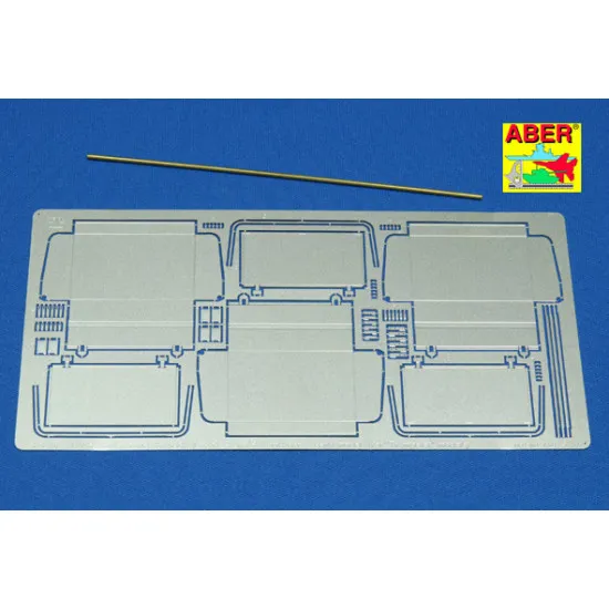 KV-1 or KV-2 Vol.4 - tool boxes early type for early fenders 1/35 Aber 35-194