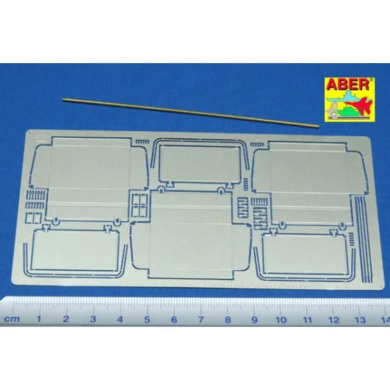 KV-1 or KV-2 Vol.4 - tool boxes early type for early fenders 1/35 Aber 35-194