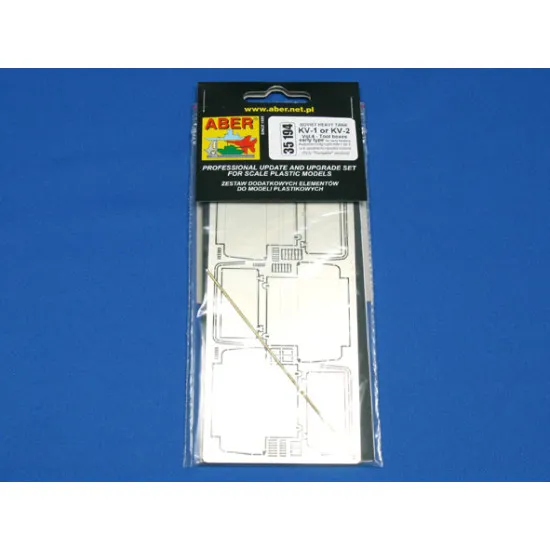 KV-1 or KV-2 Vol.4 - tool boxes early type for early fenders 1/35 Aber 35-194