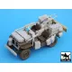 Black Dog T35014 1/35 British Sas Jeep Africa For Tamiya/Italeri