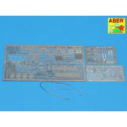 Basic set of photo-etched for Israeli Tank M51HV I Sherman Vol.1 1/35 Aber 35-251