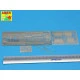 Photo-etched detail parts for Israeli Tank M51HV I Sherman Vol.2 - fenders 1/35 Aber 35-252