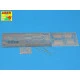 Photo-etched detail parts for Israeli Tank M51HV I Sherman Vol.2 - fenders 1/35 Aber 35-252