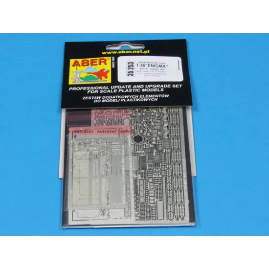Medium tank T-55 'ENIGMA' Vol.1 - basic set, for Tamiya 1/35 Aber 35-253