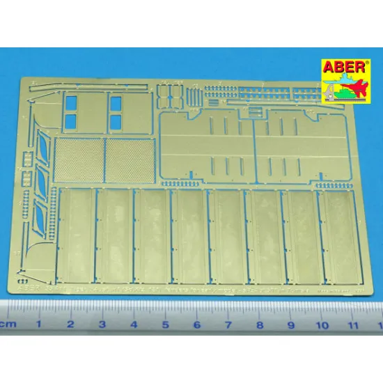 Side fenders for Tiger I H1 (Afrika Korps) 1/35 Aber 35-A11