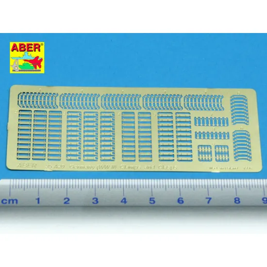 German clamps and clasps 1/35 Aber 35-A20