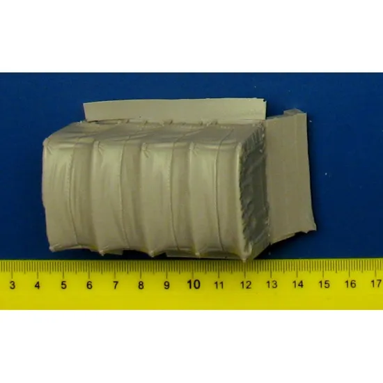 Black Dog T48050 1/48 Us 2 1/2 Ton Cargo Truck Bay Canvas Tamiya 32548 Resin