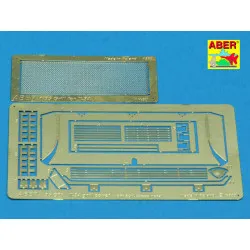 T-34 grille cover, for Dragon model 1/35 Aber 35-G07