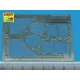 Grilles for Sd.Kfz.182 King Tiger (Henshel Turret), Dragon 1/35 Aber 35-G13