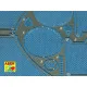 Grilles for Sd.Kfz.182 King Tiger (Henshel Turret), Dragon 1/35 Aber 35-G13