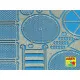Grilles for Sd.Kfz.171 Panther, Ausf.G - late model, Tamiya 1/35 Aber 35-G14