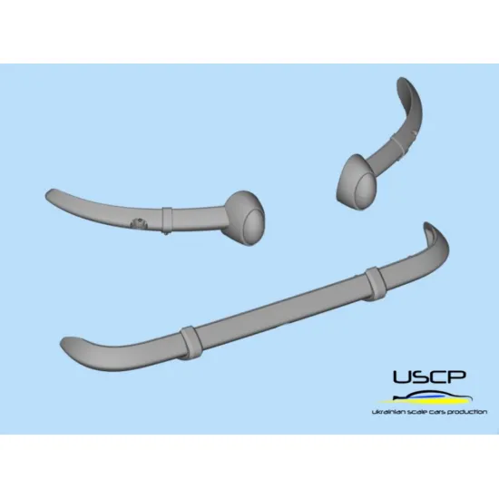 Uscp 24a101 1/24 Alpine A110 Bumpers Early Set