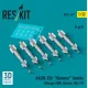 Reskit Rs32-0422 1/32 Aasm 250 Hammer Bombs 6 Pcs Mirage 2000 Rafale Mig 29 3d Printed