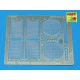 Grilles for Sd.Kfz.186 Jagdtiger, Tamiya 1/35 Aber 35-G25