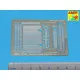 Grilles for BT-7 or BT-42, for Tamiya 1/35 Aber 35-G27