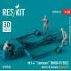 Reskit Rsf48-0061 1/48 Mj4 Jammer Mhu83 Be Driver Airmen Scene 2 3 Pcs 3d Printed