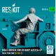 Reskit Rsf35-0005 1/35 Male Driver For Us Navy A/S32a-49 Deck Tractor Scene 2 1 Pcs 3d Printed