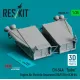 Reskit Rsu35-0051 1/35 Ch-54a Tarhe Engine Air Particle Separator Eaps For Icm Kit 3d Printed