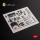 Kelik K48098 1/48 3d Decal For Ju-87g-1 Kanonenvogel Interior For Italeri
