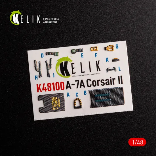 Kelik K48100 1/48 3d Decal For A-7a Corsair Ii Interior For Hobbyboss Kelik K48100 1/48 3d Decal For A-7a Corsair Ii Interior For Hobbyboss