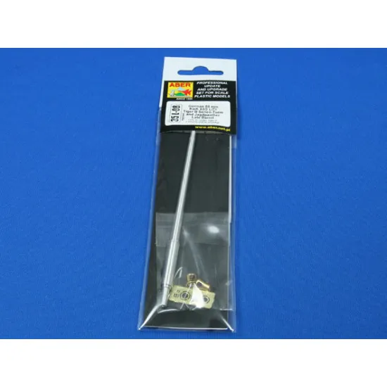 German 88mm KwK 43/3 L/71 Tiger B Serien-Turm, Late Barrel 1/35 Aber 35-L08
