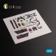 Kelik K72126 1/72 3d Decal For Mirage Iii C Interior For Modelsvit