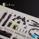 Kelik K72126 1/72 3d Decal For Mirage Iii C Interior For Modelsvit