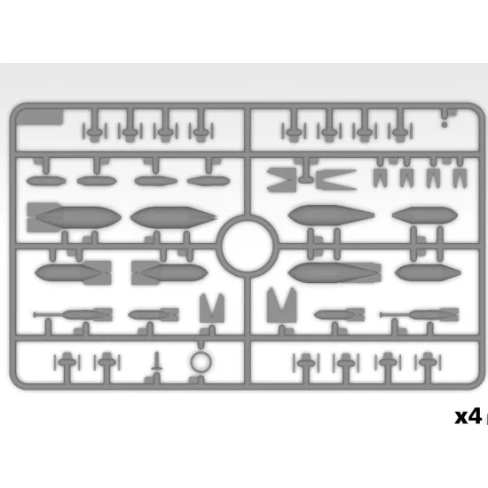 Icm Ds4805 1/48 Airfield Of The Luftwaffe Bomber Group
