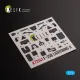 Kelik K72141 1/72 3d Decal For F-35b Interior For Tamiya Kit