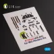 Kelik K72143 1/72 3d Decal For Iar.81c Interior For Ibg Models