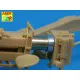 Barrel for British 17pdr Anti-Tank Gun Mk.I with ball-shaped muzzle brake 1/35 Aber 35-L113
