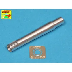 114mm H/18 Howitzer barrel for Finnish Army BT-42 Assault Gun, for Tamiya 1/35 Aber 35-L119