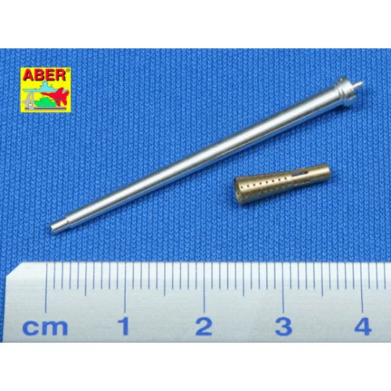 German 3,7 cm Flak 37 Barrel 1/35 Aber 35-L12