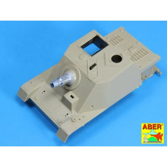 German 15cm StuH 43 barrel for Stu.Pz.IV BRUMBAR, middle/late version, for Tamiya 1/35 Aber 35-L123