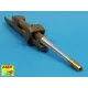 Soviet 152.4mm ML-20S barrel for SU-152, for Bronco/Trumpeter 1/35 Aber 35-L134