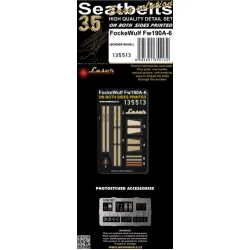 Hgw 135513 1/35 3d Decal Seatbelts For Fockewulf Fw190a-6 For Border Models