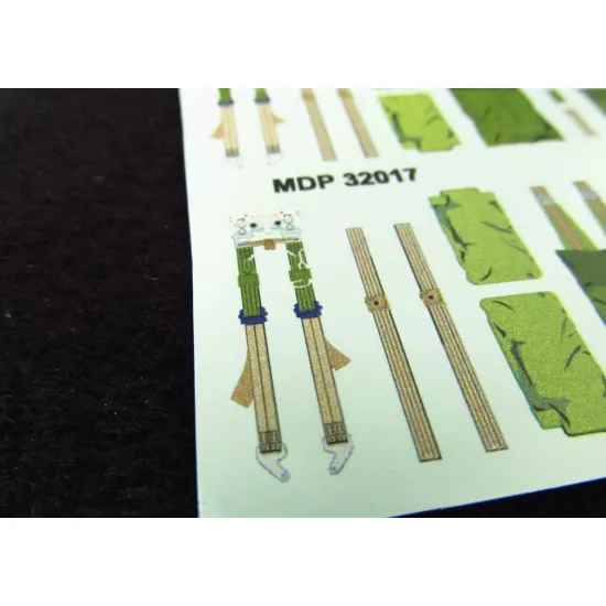 Metallic Details Mdp32017 1/32 Harrier Gr.3 Gr.7 Gr.9 Seat Belts