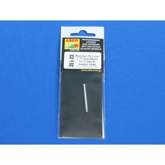Russian 76,2mm L-11 tank Barrel for T-34/76 model 1940 1/35 Aber 35-L23