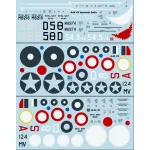 Cta Models 055 1/72 Decal Supermarine Seafire Faa, Aeronavale, 6 Markings