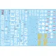 Cta Models 058 1/72 Decal Grumman F8f Bearcat All Types Of This Aircraft, Usn