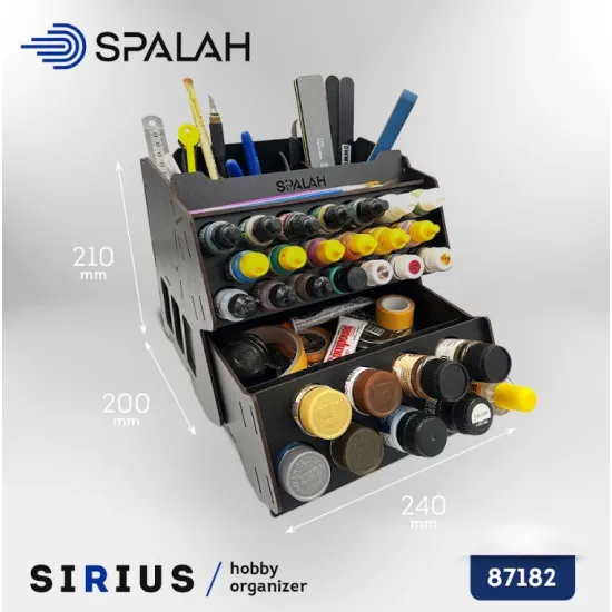 Spalah 87182 Paint And Glue Stand. Tool Holder Hobby Organizer Sirius