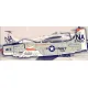 Cta Models 068 1/72 Decal For Douglas Ad Skyraider Usmc/Usn 5 Markings